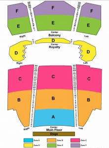 Мurat theatre seating chart