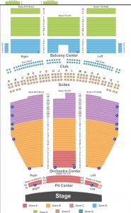 SAENGER THEATRE SEATING CHART