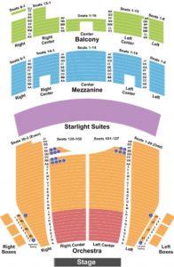MAJESTIC THEATRE SEATING CHART FOR WICKED