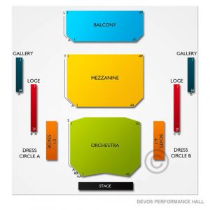 Wicked Seating-Chart at The DeVos Performance Hall